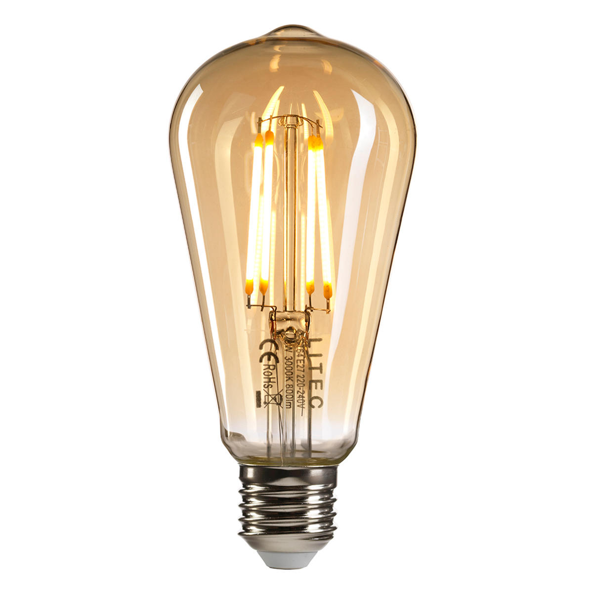 8w led edison deals bulb