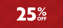 25% off Winter Sale