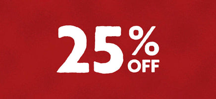 25% off Winter Sale