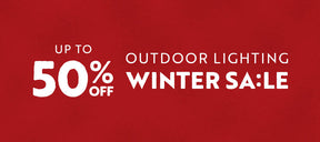 Up to 50% off Outdoor Lighting