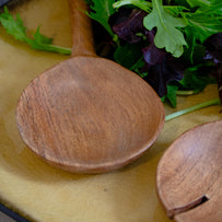 Scandi Wooden Salad Servers