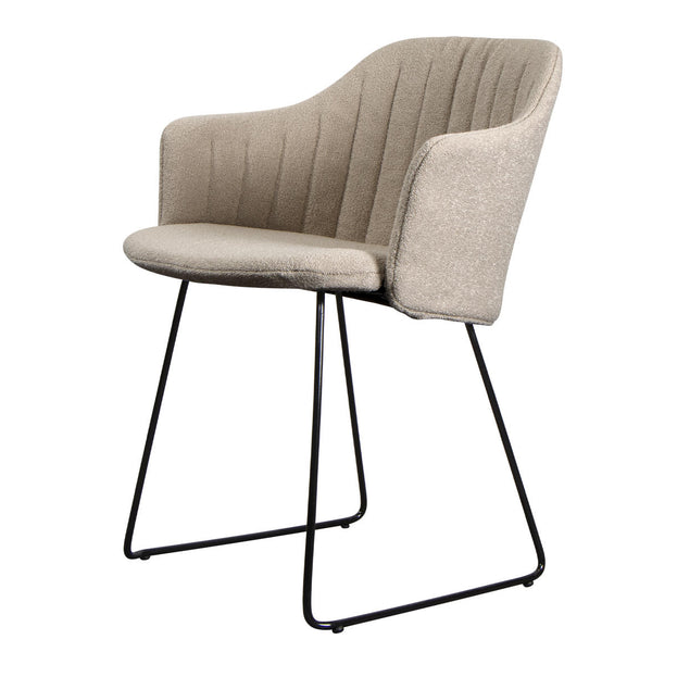 Choice Dining Chair with Black Sled Base