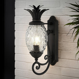 Plantation Outdoor Up Wall Lantern