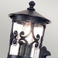 Hereford Scroll Up Wall Lantern