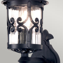 Hereford Scroll Up Wall Lantern