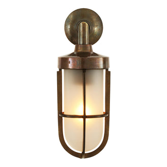 Cladach Brass Well Outdoor Wall Light