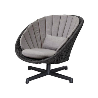 Peacock Rope Outdoor Lounge Swivel Chair