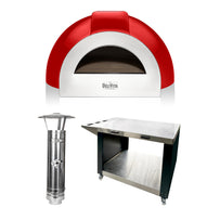 Pro Dual Fuel Pizza Oven with Stand Set