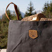 Wax Canvas Log Storage Bag