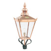 Chelsea Grande Outdoor Pedestal Head Lantern