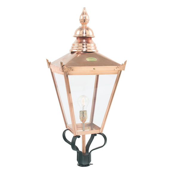 Chelsea Grande Outdoor Pedestal Head Lantern