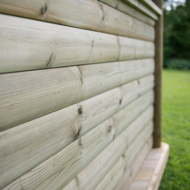 Cedar Roof Oval Gazebos