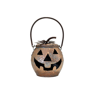 Jack-O-Lantern Trick or Treat Cauldrons