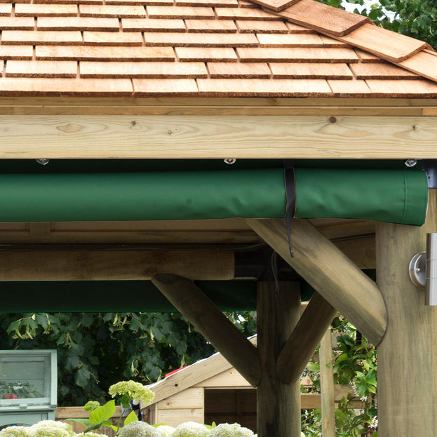 Square Gazebo Garden Curtains