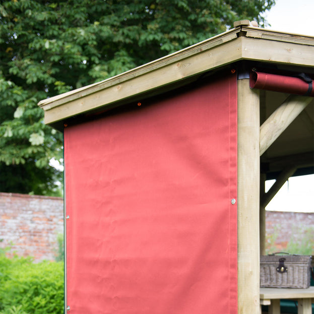 Square Gazebo Garden Curtains