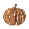 Natural Rustic Dried Grass Pumpkin Decoration