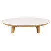 Aspect  Round Teak Coffee Table (6774471917628)