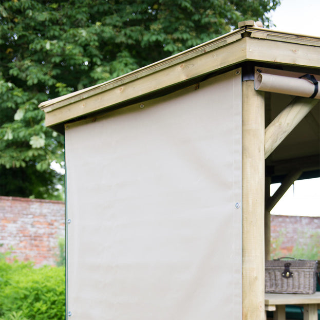 Square Gazebo Garden Curtains