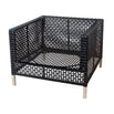 Connect Lounge Chair Open Weave (4723790643260)