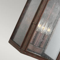 Randhurst Outdoor 3 Light Wall Lantern