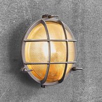 Polperro Round Bulk Head Outdoor Lights