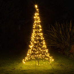 Northern Stars Outdoor 3D Illuminated LED Trees