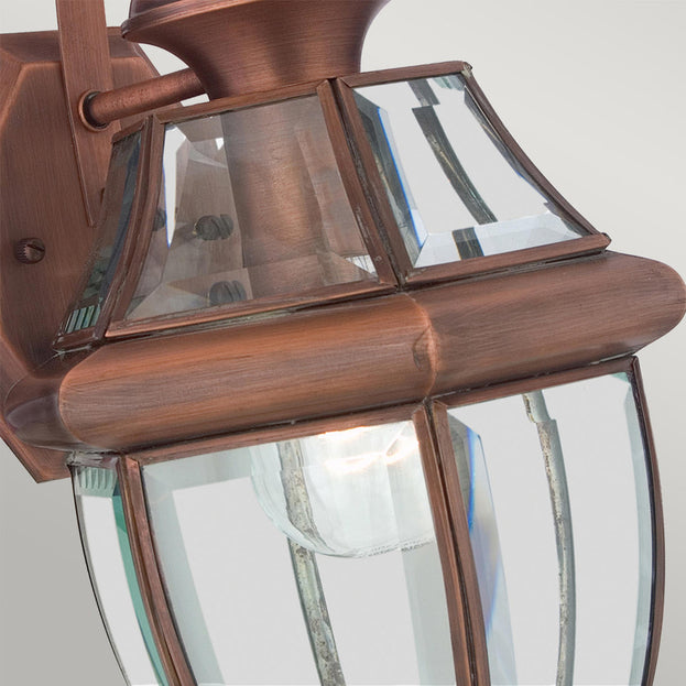 Newbury Copper Wall Lanterns