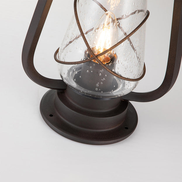 Miners Outdoor Pedestal Lantern