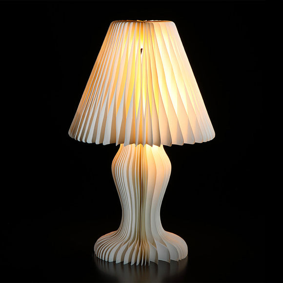 Honeycomb Classic Table Lamp with Globe Light