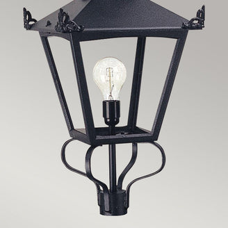 Grampian Outdoor Pedestal Head Lantern