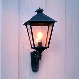 Turin Grande Outdoor Up Wall Lanterns