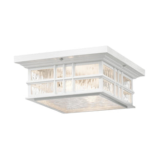 Beacon Square Outdoor Flush Mount Light