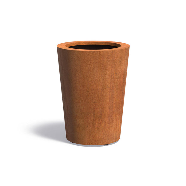 Cone Corten Steel Planters