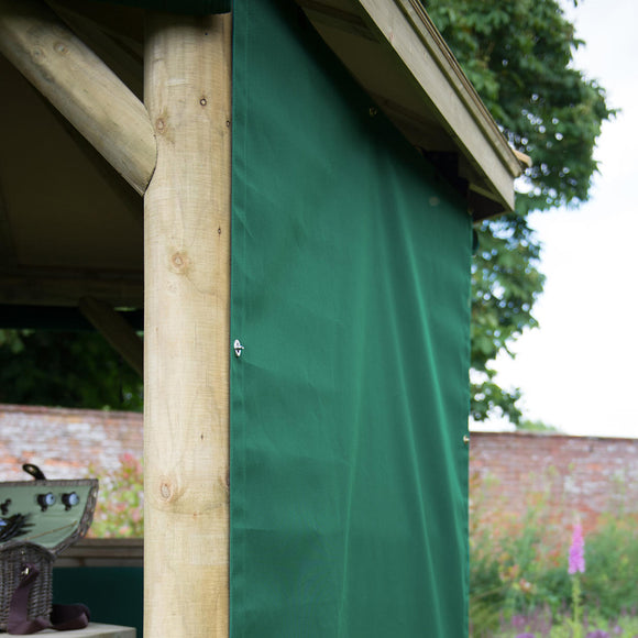 Square Gazebo Garden Curtains