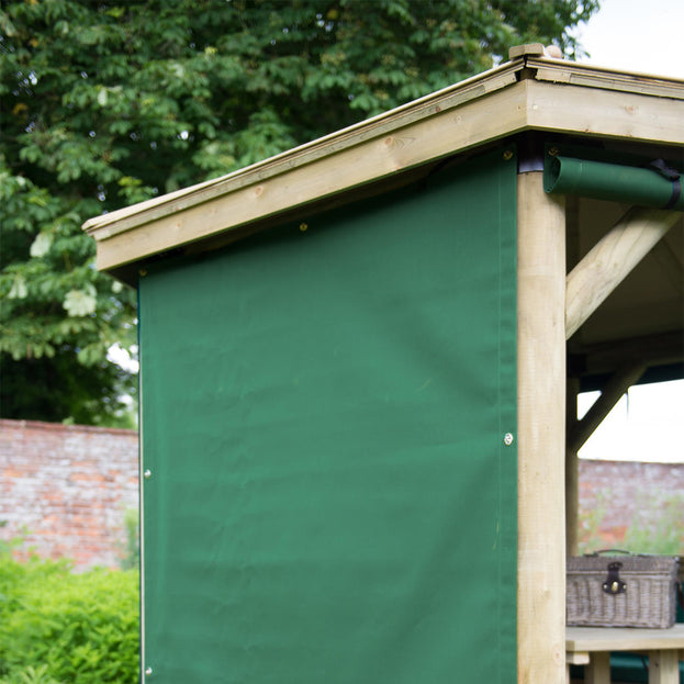 Square Gazebo Garden Curtains