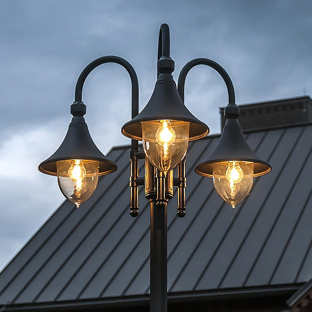 Firenze Outdoor Triple Post Lanterns