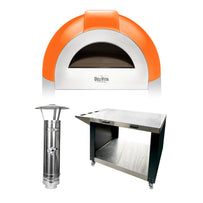 Pro Dual Fuel Pizza Oven with Stand Set