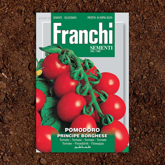 Tomato Pomodoro Principle Borghese Seeds