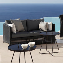 Diamond Weave 2 Seater Sofa Outdoor Lounge