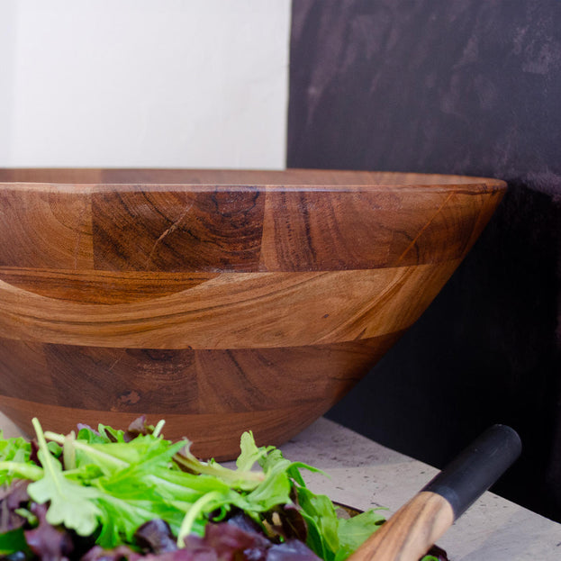 Mango Wood Serving Bowl