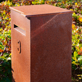 Metal Parcel Box with Back Retrieval