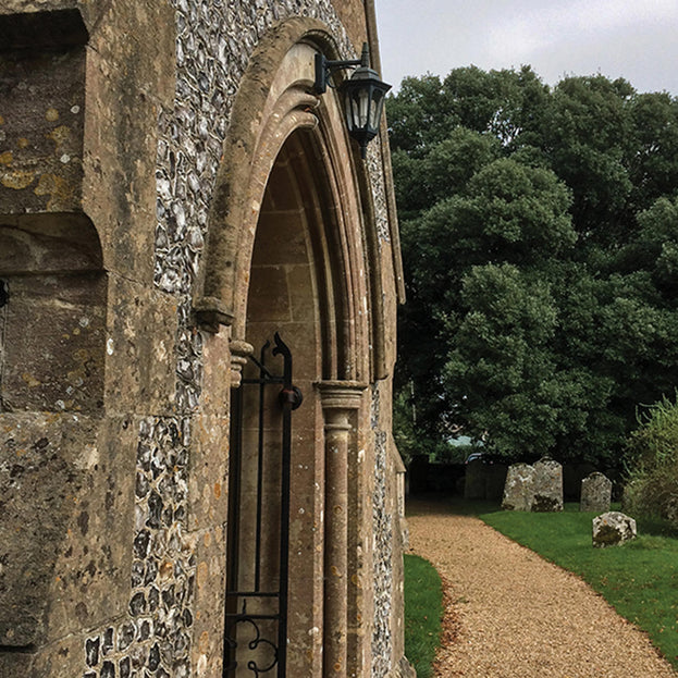 Parish Down Outdoor Wall Lantern