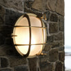 Polperro Round Bulk Head Outdoor Lights