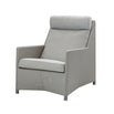 Diamond Weave Highback Outdoor Lounge Chair