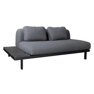 Space 2 Seater Module with Ceramic Table - Right (4714303389756)