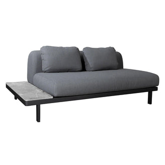 Space 2 Seater Module with Ceramic Table - Right (4714303389756)