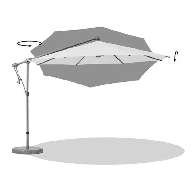 Sunwing Casa Rectangular Cantilever Parasol