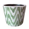 Aged Jardin Green Plant Pots (7239037485116)