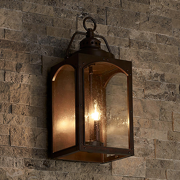 Randhurst Outdoor 3 Light Wall Lantern