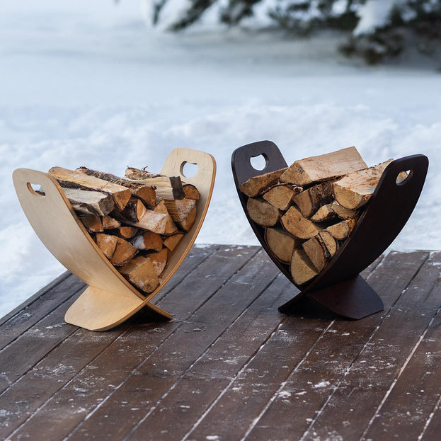 Fireside Log Carrier Rack